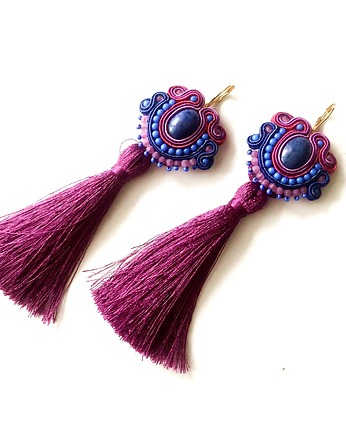 Sutaszowe kolczyki MANAUS, Sylwia Żak