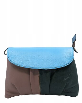 Kopertówka skórzana unikatowa torebka damska handmade upcycling OLIVKA, Olivka Warsaw