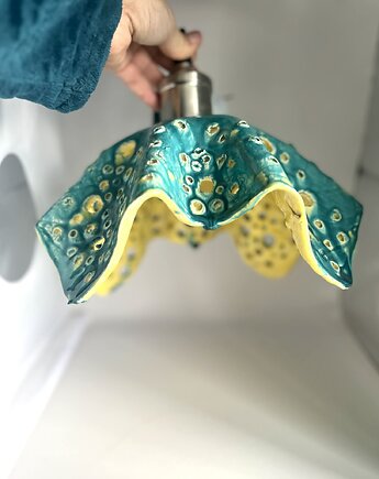 Lampa ceramiczna wisząca Fjord, Ceramika Nastawka