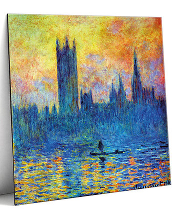 Parlamet w Londynie zimą - C. Monet - magnes, Galeria LueLue
