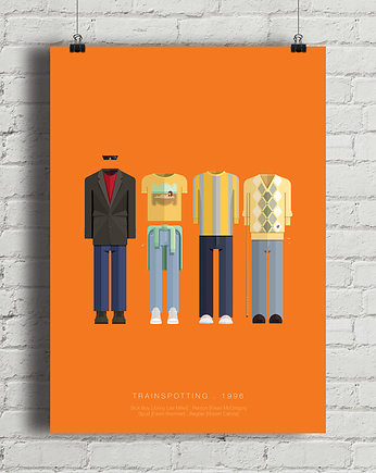 Plakat Trainspotting, minimalmill