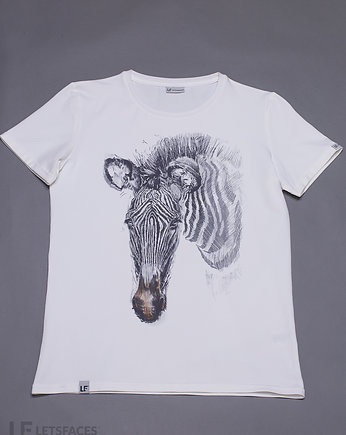 T-shirt Zebra, Letsfaces