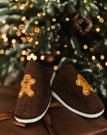 Świąteczne Kapcie Pierniczkowy Ludek, Apollie&co