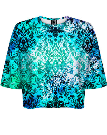 DR.CROW T-shirt Krótki CROP Coccobarocco, DrCrow
