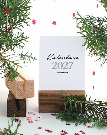Kalendarz 2027 - wkład bez podstawki, Justyna Mioduszewska