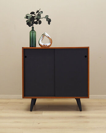 Szafka tekowa, duński design, lata 60, produkcja: Dania, Przetwory design