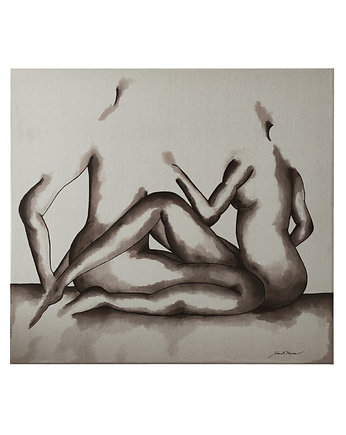 Obraz akrylowy na lnianym płótnie  ' My ', 110x120cm, ME Maria Ekert