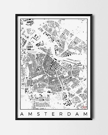 Plakat Amsterdam - CityArtPosters, CityArtPosters