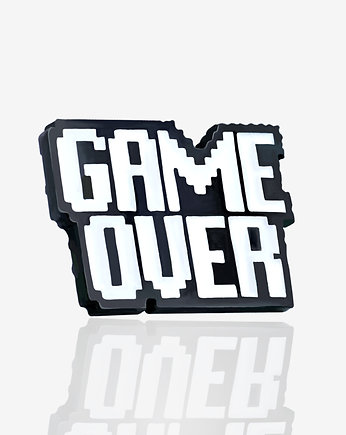 Pin napis "Game Over", PINSWEAR