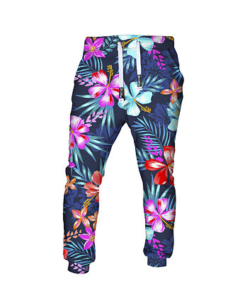 DR.CROW Spodnie Fullprint Colourful Flowers, DrCrow