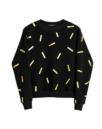 Bluza DONATELLA black klasyczna, COCOON