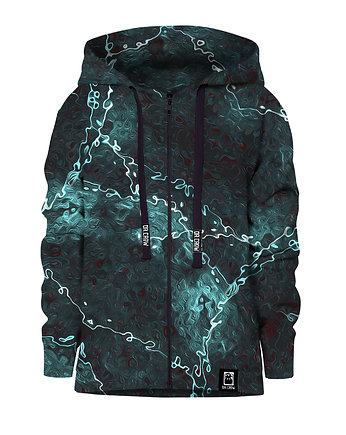 Bluza Zamek Chłopiec DR.CROW Marble Turquoise, DrCrow