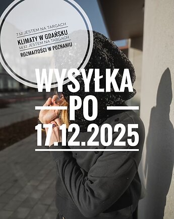 Tulik/kaptur czarny cekin, Marczi