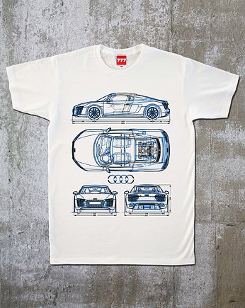 Koszulka AUDI R8 tshirt, 777 Tshirts