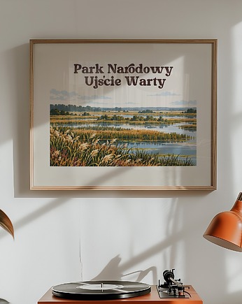 Plakat Park Narodowy Ujście Warty - Druk Pigmentowy, DAPIDOKA