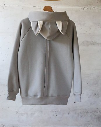 Bluza Męska Szary KOT, USZYTE