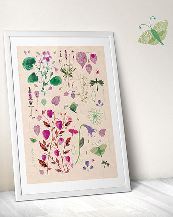 GRAFIKA 50x70 botaniczna, Anita Tomala