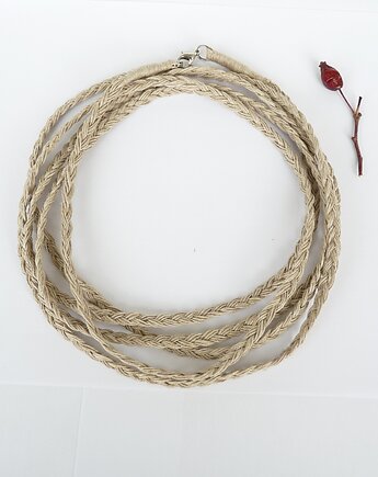 Hanka Naszyjnika lniany warkocz, galeria nuit