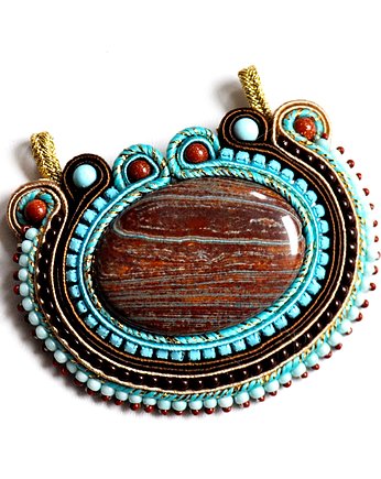 Sutaszowy wisior ESSAOUIRA, Sylwia Żak