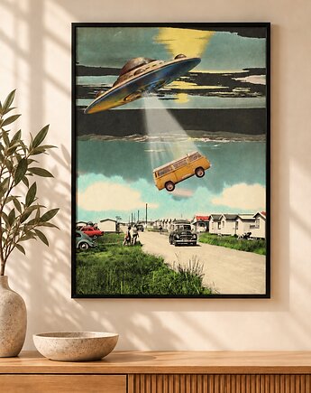 Plakat Fine Art giclee Look up!, ma illustories