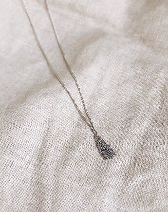 MINIMAL Chains Silver Necklace, Unikke Design