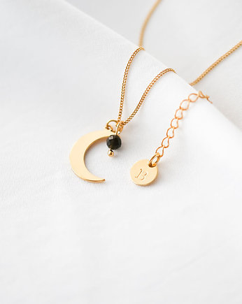 Naszyjnik Księżyc Z Obsydianem, Vinci Woman