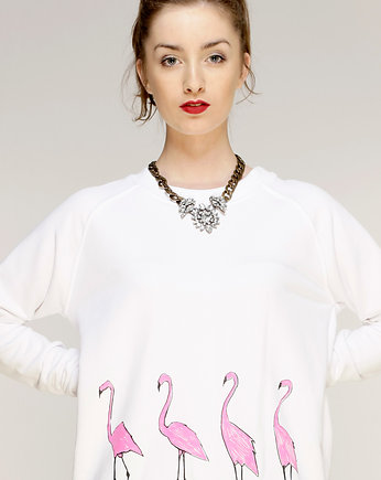 Bluza różowe flamingi LeMat , LeMat