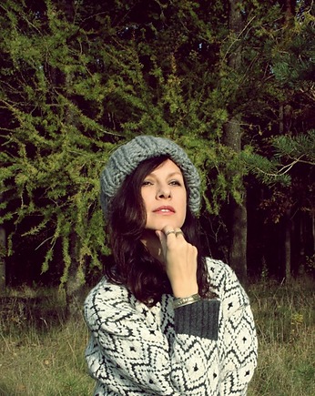 Czapka Alpine Alpaca beanie  wełna, Mademoiselle Patrini