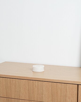 Pudełko z kamienia, włoski design, lata 70, produkcja: Włochy, Przetwory design