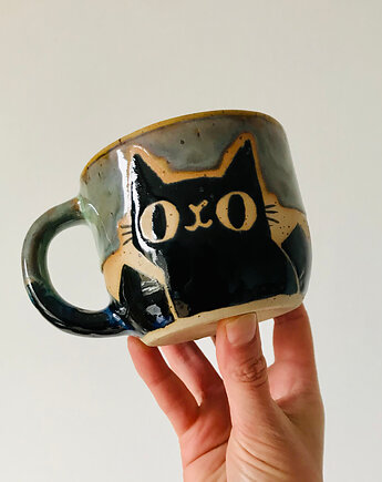 Kubek z uchem Kot, moja miska