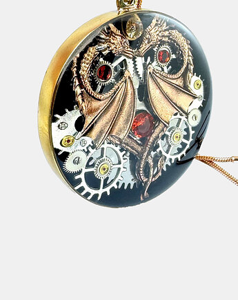 WISIOR - dragon love - SMOCZA MIŁOŚĆ - unikatowy prezent, DROBINY CZASU