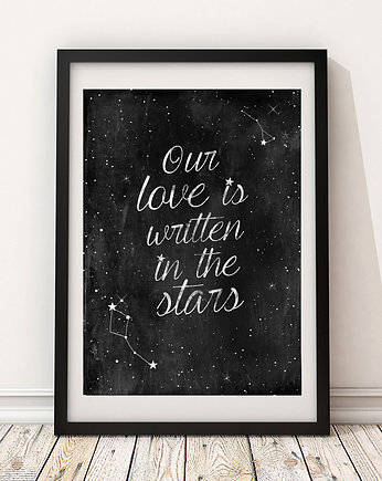 Plakat stars A3, OSOBY - Prezent dla dwojga