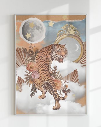 Plakat KICIUŚ (KOLAŻ), Agnieszka Osiecka RYSUJĘ BO SIĘ NUDZĘ