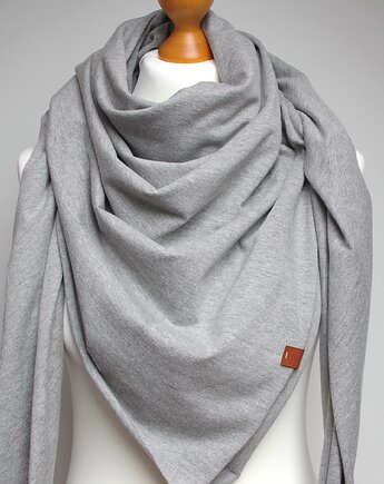 DUŻA bawełniana chusta damska, modna chusta damska na wiosnę, Pracownia Rękodzieła Zolla