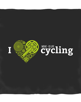 Poduszka.  I love cycling, studioixi