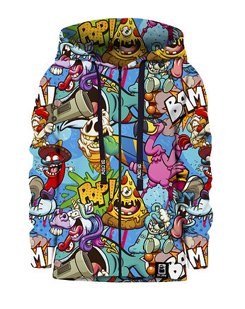 Bluza Zamek Chłopiec DR.CROW Cartoon, DrCrow