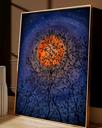 Drzewa na tle księżyca, Malgorzata Domanska