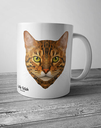 Kubek z kotem bengalskim, Life fetish