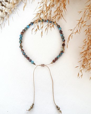 bransoletka z jaspisem, LEI handmade 