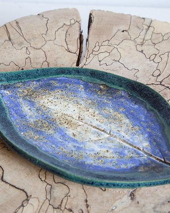Talerze liść, studnia ceramiczna