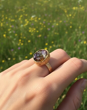 Pierścionek z Turmalinem, TulipBIJOU