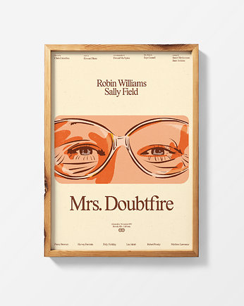 Mrs.doubtfire x poster, Justyna Frąckiewicz