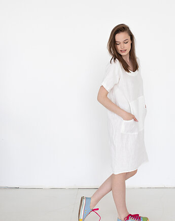 Sukienka letnia lniana, NavahoClothing
