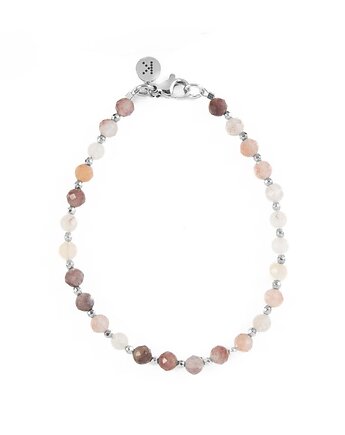 Bransoletka z kamieniami kobiecej intuicji - Wersja Srebrna, Kulka Bransoletki