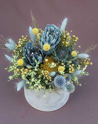 ,,W stronę wiosny" flowerbox, Rondo Kwiatowe