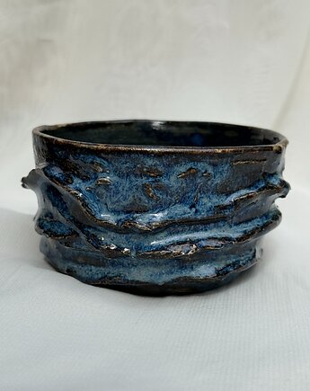 Czarka ceramiczna 'fala', szkliwiona.art