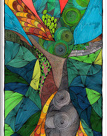 4. JESZCZE BĘDZIE PRZEPIĘKNIE - rysunek, plakat., kama4you