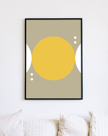 Abstrakcyjny minimalistyczny plakat dekoracyjny, Dekorando