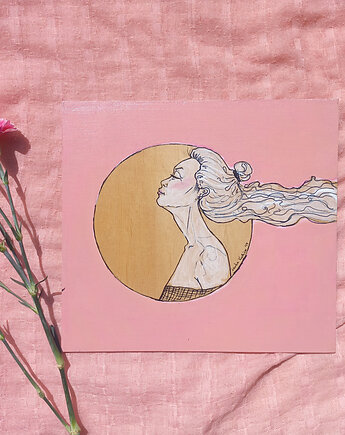 Unikalna ilustracja na sklejce, New Venus Gift