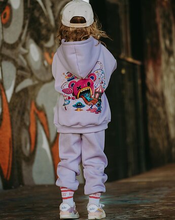 Dres oversize Teddyland lawendowy, BejbiStory